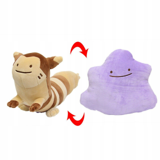 Pokémoni - Mascot Pokemon Ditto Furret 2in1 Pluszak z PL