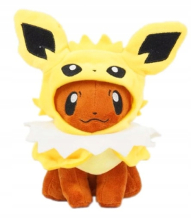 Pokémoni - Mascot Pokemon Eevee Poncho Ahoklam Pikachu 20cm