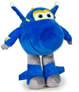 SUPER WINGS - Mascot Super Wings Alert Blue Aircraft 19cm