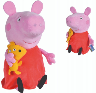 Pepa Pig - Mascotové ošípané peppa pluszak cuddly 50 cm
