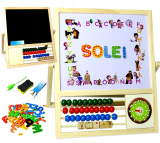 Máša a medveď - Masha Bear Tilboard 4in1 Magnetický Abacus