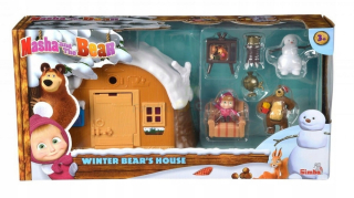 Máša a medveď - Chata Mashy Winter Bear