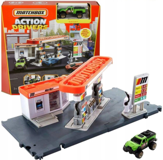 Matchbox Real Adventures GVY84 Plynová stanica