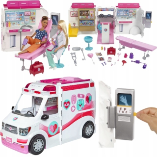 Mattel Barbie Mobile Ambulance 2in1 FRM19