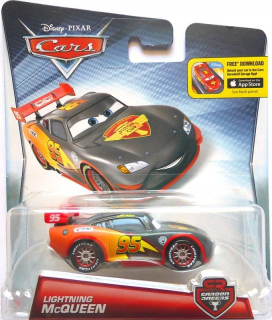 McQueen - Mattel Cars Carbon Racer Zigzak McQueen 1:55