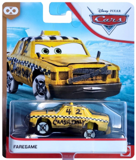 McQueen - Mattel Cars Car Faregame 1:55 NOVINKA !!!