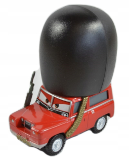 McQueen - Mattel Cars Cars Carry Guard Palace Guard 1:55 Z PL