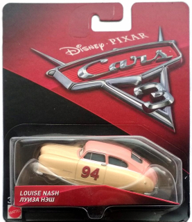 McQueen - Mattel Cars Car Hanka Gołda Louise Nash 1:55 Nové