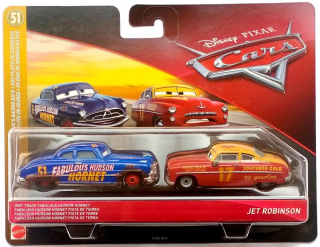 McQueen - Mattel Cars Cars Jet Robinson Dirt Hudson Hornet!