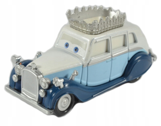 McQueen - Mattel Cars Cars Queen Elżbieta Queen 1:55 Z PL