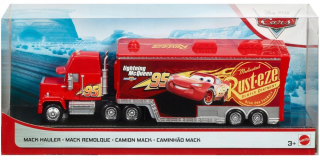 McQueen - Mattel Cars Car Maniek Tir Hlavník s návesom 1:55