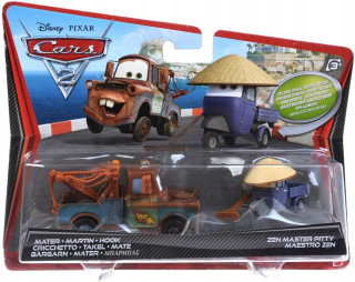 McQueen - Mattel Cars Car Mater Zen Zen Master Pitty 1: 5