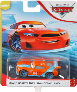 McQueen - Mattel Cars Car Ryan Vnútri Laney Blinkr # 21 1:55