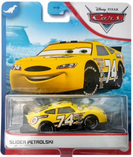 McQueen - Mattel Cars Car Slider RETROLIKA # 74 1:55 NOVINKA !!