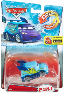 McQueen - Mattel Cars Car mení farebnú hudbu DJ