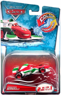 McQueen - Mattel Cars Car mení farbu Francesco Bernoulli