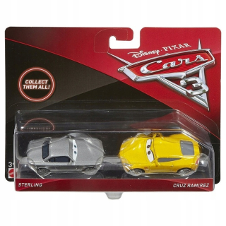 McQueen - Mattel DXW02 AUTOMATICKÉ AUTOMOBILY A CRUZ Ramirez