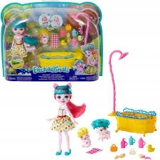 ENCHANTIMALS - Mattel Enchantimals Bábika Kit StoryKeka GJX35