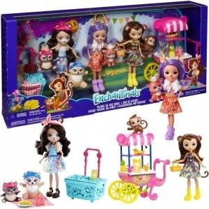 ENCHANTIMALS - Mattel Enchantimals Doll 15cm piknik v parku