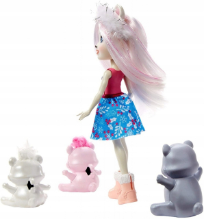 ENCHANTIMALS - Mattel Enchantimals Family Misie Polar GJX47 4
