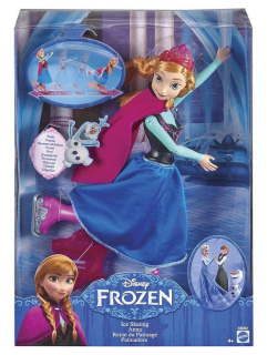 Elsa Frozen - Mattel Pozemky z ľadovej bábiky Anna Skanger CBC62 Barb