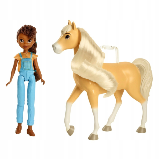 Spirit koník Mustang - Mattel Spirit Mustang Pra Doll + Chica GXF22 Kôň