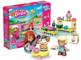 MEGA BLOKS BARBIE BLOCKS sada PREDAJŇA CUKROVINKY GWR32