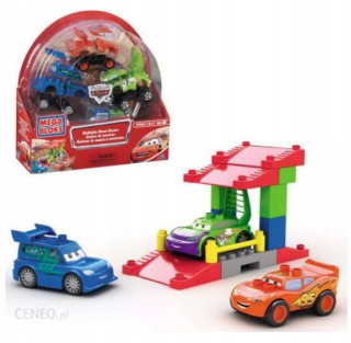 McQueen - Mega Bloks Autá Car Pixar Racing Zigzag