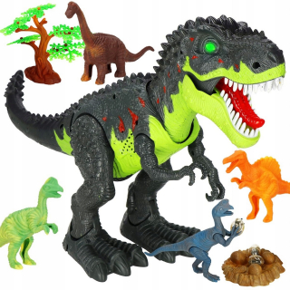 Dinosaurus T-Rex Sveta Znáša Vajcia SET