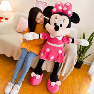 Minnie Mouse - MEGA BIG MINNI MINNIUJE BUDE CUDDLY TEDDY BEAR 105CM