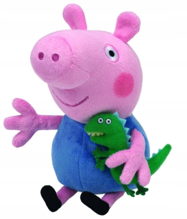 Pepa Pig - Mega Veľký prasa Georgea prasa Mascot Plush 50cm