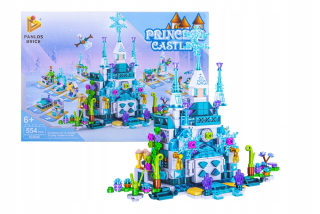 Elsa Frozen - Mega Ice Blocks Princess Elsa Anna Až 554el