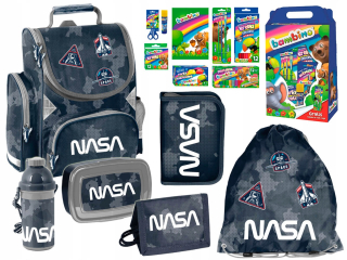 Aktovka školská taška - Mega School Set Sleep Kosmos Satchel NASA