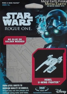 STAR WARS - Metal Earth Rebel U-Wing Fighter Rogue Doprava zdarma