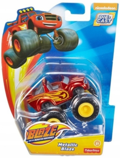 Blaze a Monster autá - Metallic Blaze Mega Machine Auto Fisher Metallic