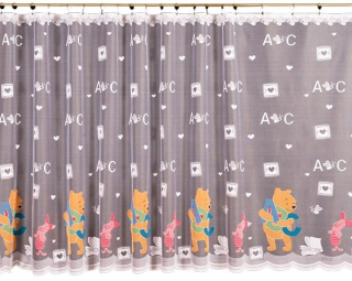 Medvedík Pú - Mg Fisana Winnie POOH 300x160 s páskou Jacquard X