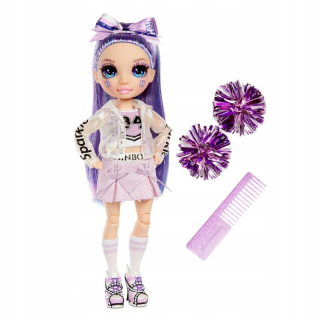 MGA Rainbow High Cheer Doll - fialová vŕba (purpl