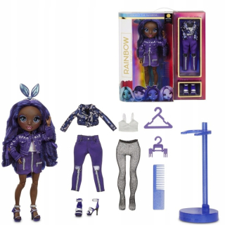 Bábika Rainbow High - MGA Rainbow High Fashion Doll - Indigo - Krystal B