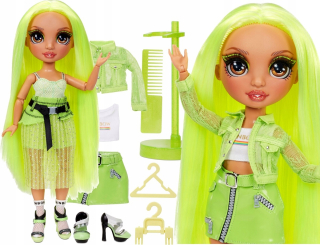 Bábika Rainbow High - Mga Rainbow High Fashion Doll - Neon - Nicho Karma