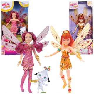 Mia a ja Yuko a Mia rozprávková bábika s pohyblivými krídlami Mia and Me 23 cm