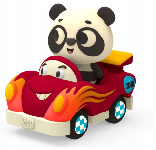 BING A PRIATELIA - Mäkké zmyslové panda bottoys pretekanie