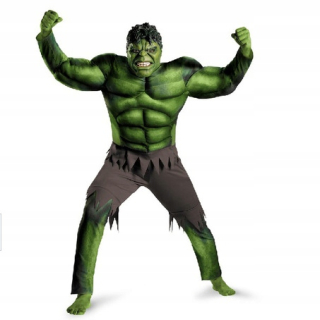 HULK - Hulk Svalové svaly Cosplay kostým