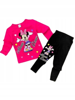 Minnie Mouse - Miki Roses Blúzka + legíny Minnie Dance 9-10 134/140