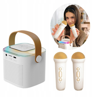 Bezdrôtový mikrofón reproduktor Karaoke Bluetooth