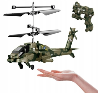 Lietajúci RC model - Vrtuľník vojenského vrtuľníka ovládaný gestom