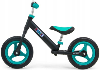 SONIC hračky - Milly Mally Race bicykel Sonic Black Mat 3124