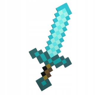 MINECRAFT  - Minecraft Diamond Sword Hračka Figurine Kilof