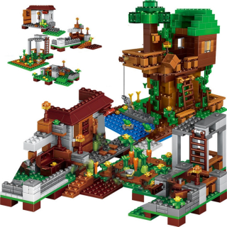 MINECRAFT  - Minecraft Cottage na strome Klocki KOMP 0 0 0 900 S