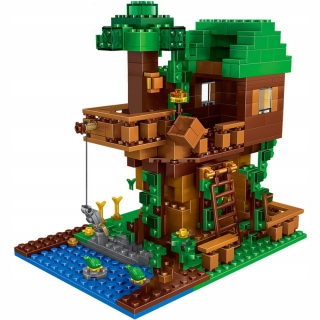 MINECRAFT  - Minecraft Cottage na stromových blokoch KOMP ABDS-406 S