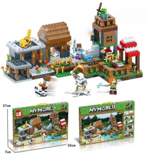 Minecraft Big Farm Village My World FREE LEGO